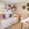 bedroom with a bed and chair and desk